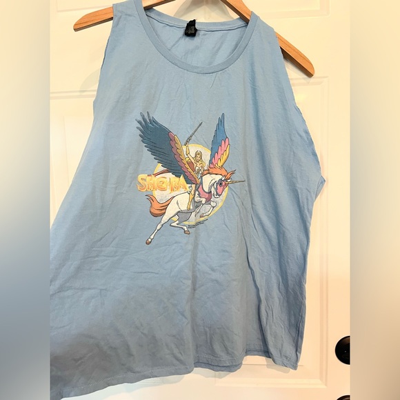 Canvas Brand Tee Men's She-Ra Cut Off Sleeves T Shirt in size 2XL - Picture 4 of 8